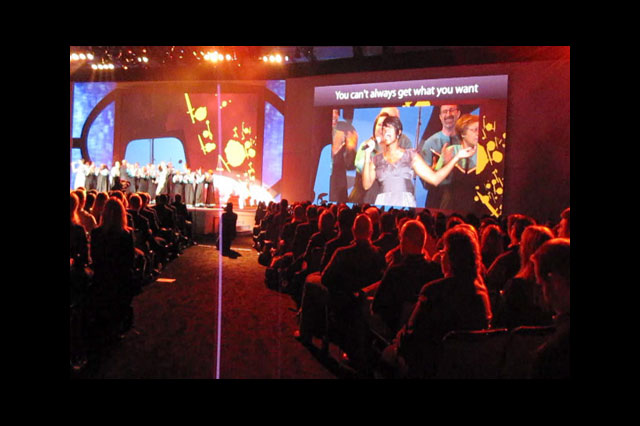 Bruce Scored the Music for this Gala Event