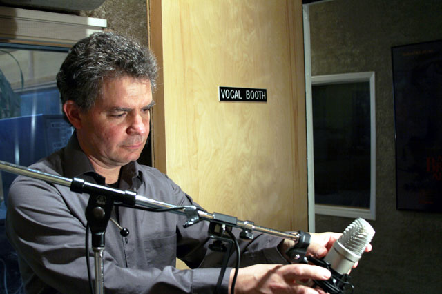 Setting Up the Vocal Booth
